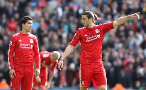 liverpool suarez carroll west ham southampton man city norwich west brom chelsea stoke